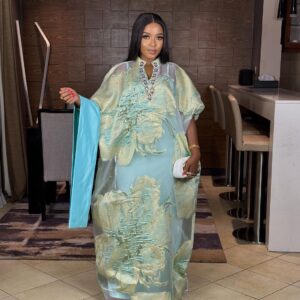 Home maxi dress inner dress & headscarf